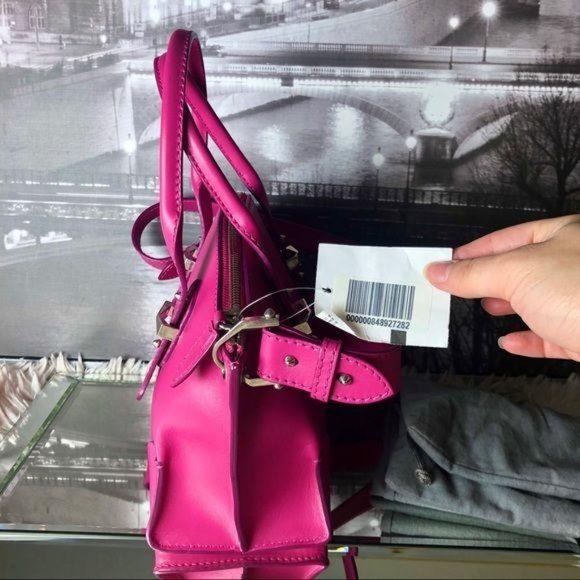 Alexander McQueen Pink Leather Legend Satchel - Picture 7 of 16